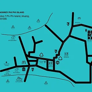 Hotel Blu Monkey Island, Ko Phi Phi